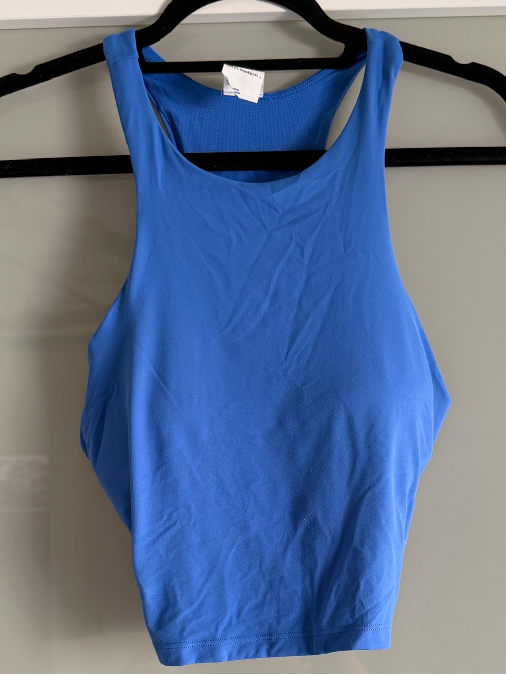 Blue Women's Athletic Tank Top